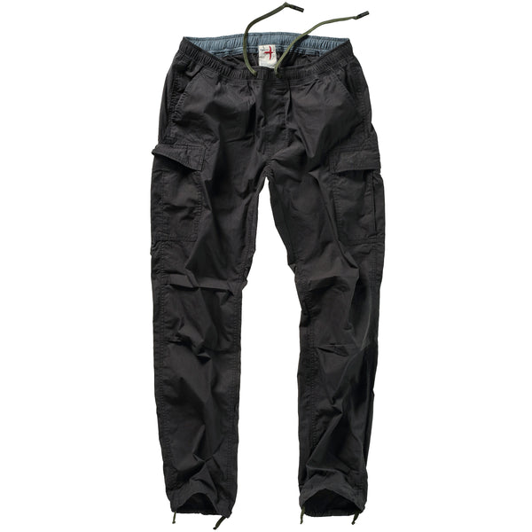 Drk Charcoal Drawstring Cargo Pant by Relwen
