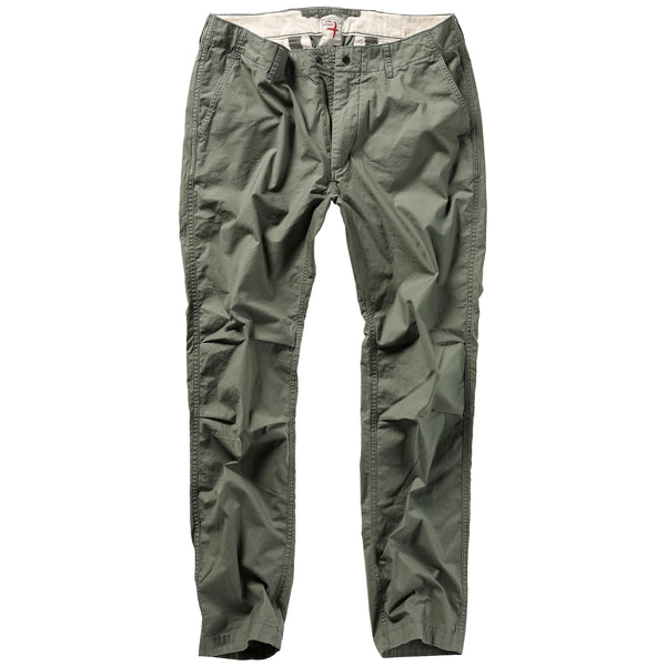 Muted Olive Flyweight Flex Chino by Relwen