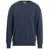 Crossley Dark Navy Slub Cotton Sweatshirt
