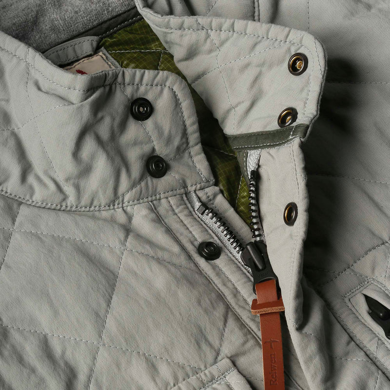 Stone Quilted Tanker Jacket by Relwen