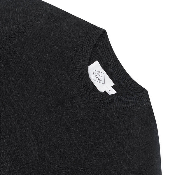 Ink Merino Wool Crewneck "Campo" Sweater by Alex Crane