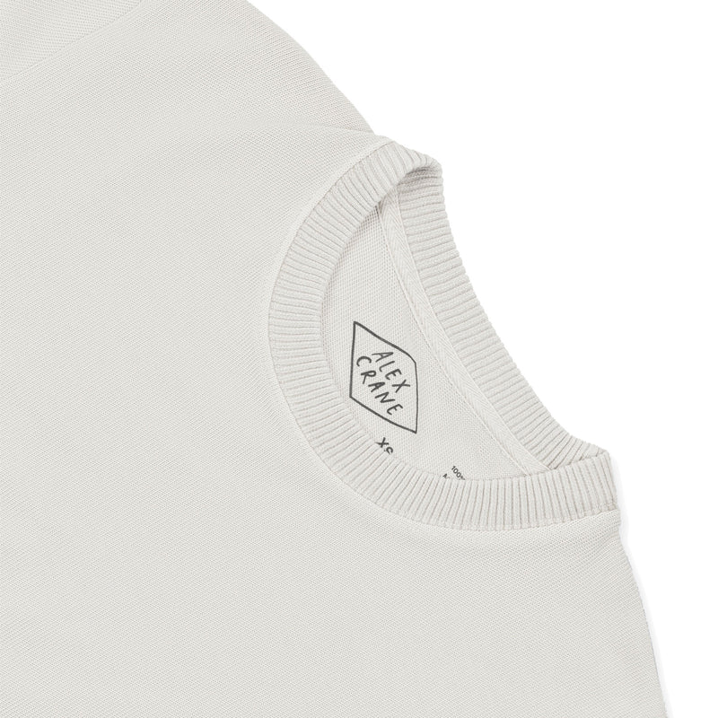 Cream "Caza" Organic Cotton Sweater by Alex Crane