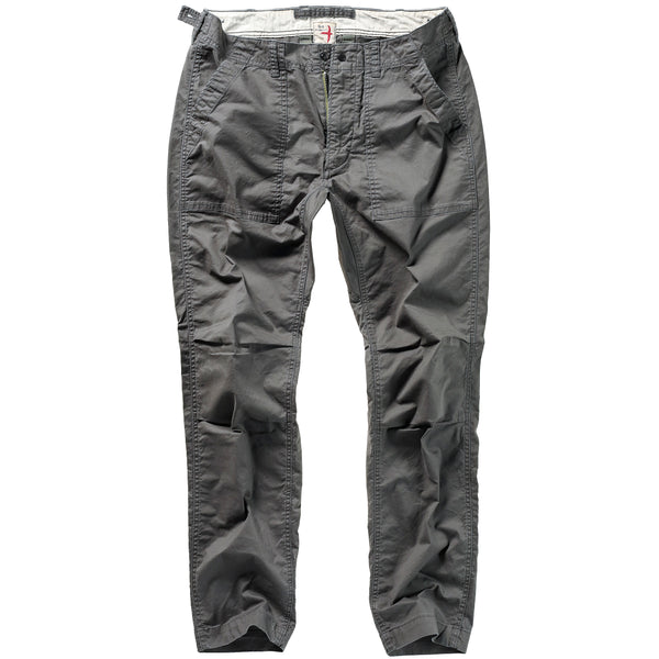 Lt Charcoal Stretch Canvas Supply Pant by Relwen
