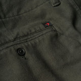 Charcoal Loden Moleskin Stretch Chino by Relwen