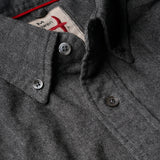 Smoke Flyweight Brushed Twill Shirt by Relwen