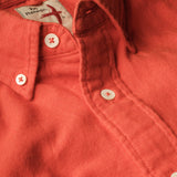 Tangerine Flyweight Brushed Twill Shirt by Relwen