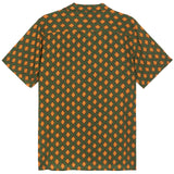 Forest Green / Orange "Smokin Rustic" SS  Shirt by OAS